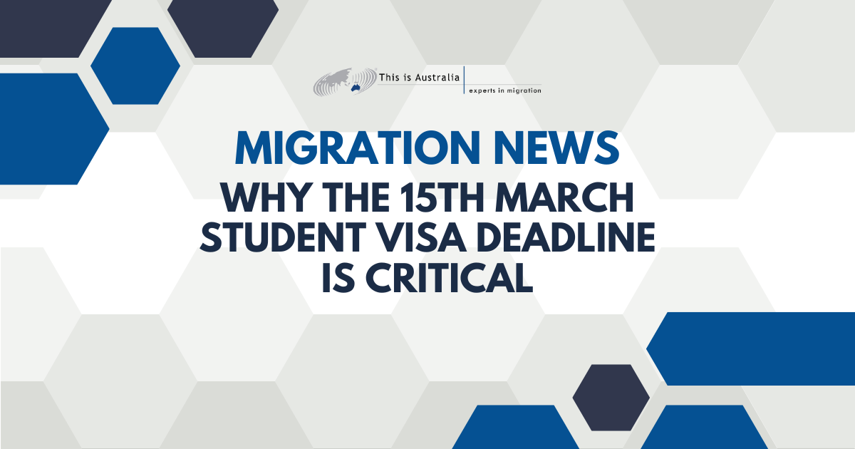 Por qué la fecha límite de visa para estudiantes del 15 de marzo es crítica